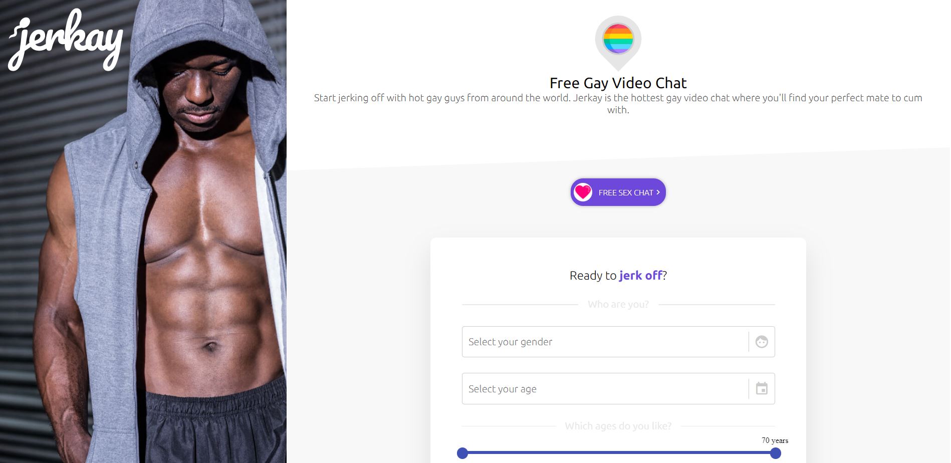 Jerkay.com 2022-Free gay video chat