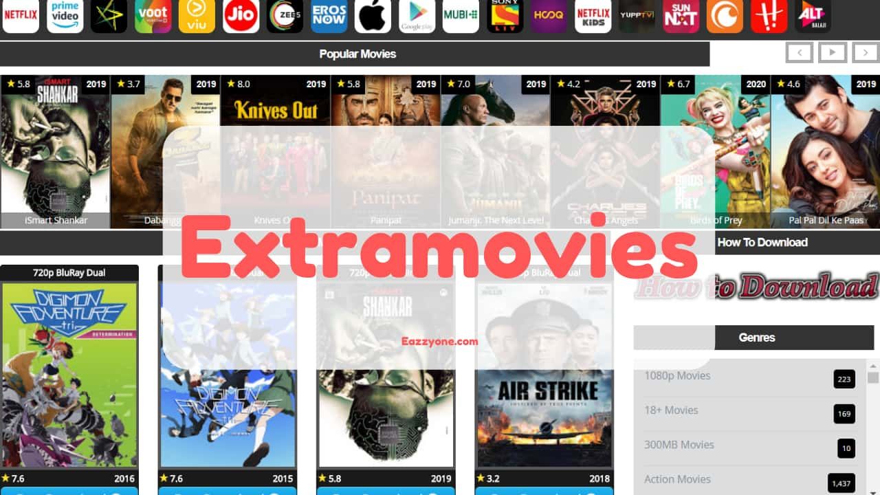 Extramovies 2022 – Best Illegal HD Movies Download Website